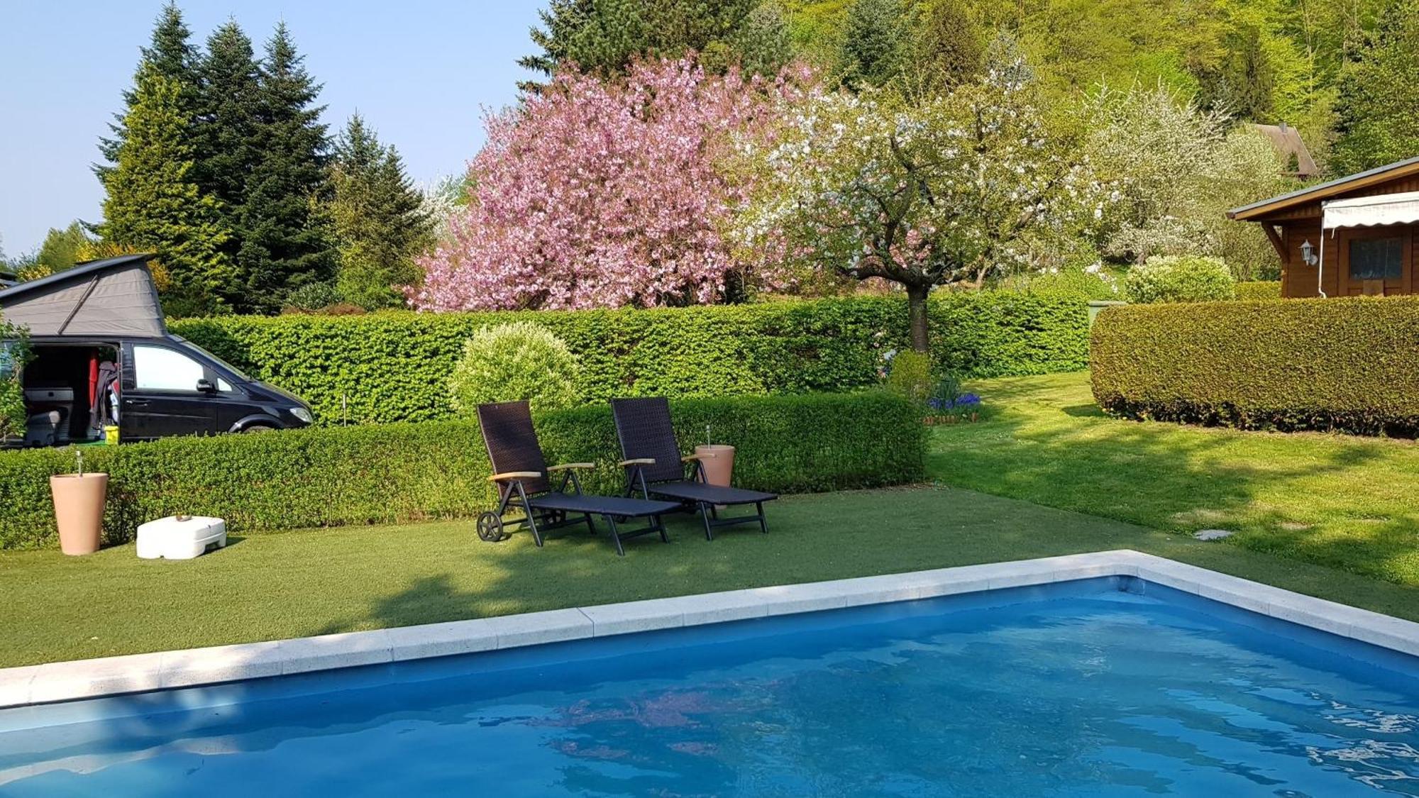 Villa Poolhaus Im Suedharz à Harztor Extérieur photo